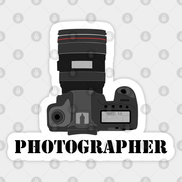 Photographer V1 Sticker by epoliveira